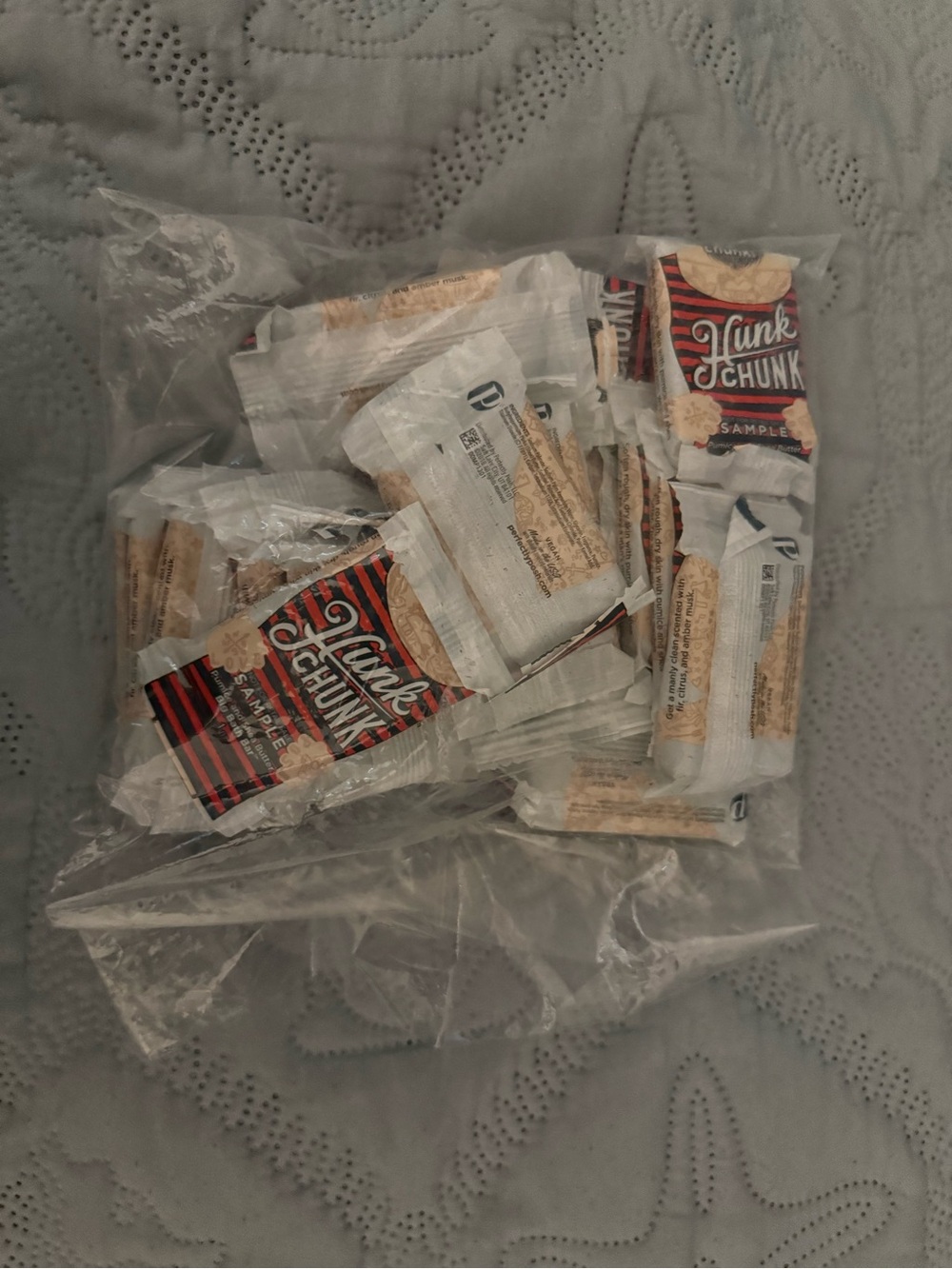 Perfectly Posh Men Hunk Chunk Soap Samples
